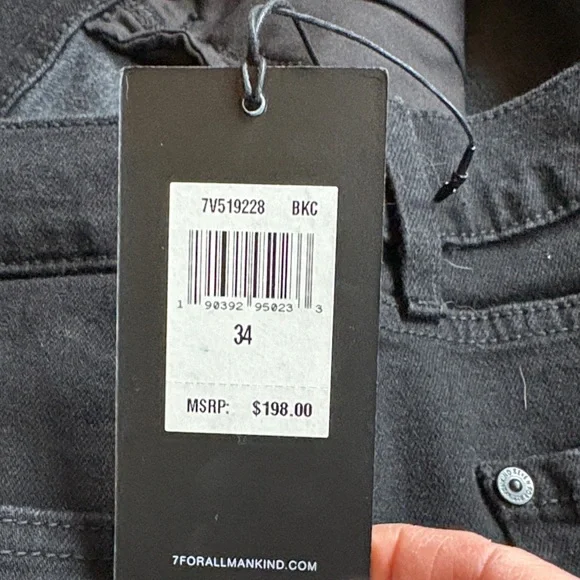 7 For All Mankind Men's Dark Jeans